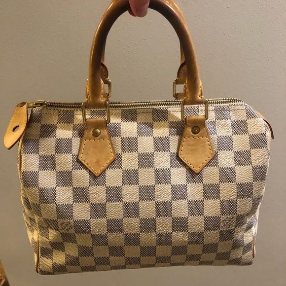 Louis Vuitton Damier Azur Speedy 25 - Picture 5 of 12